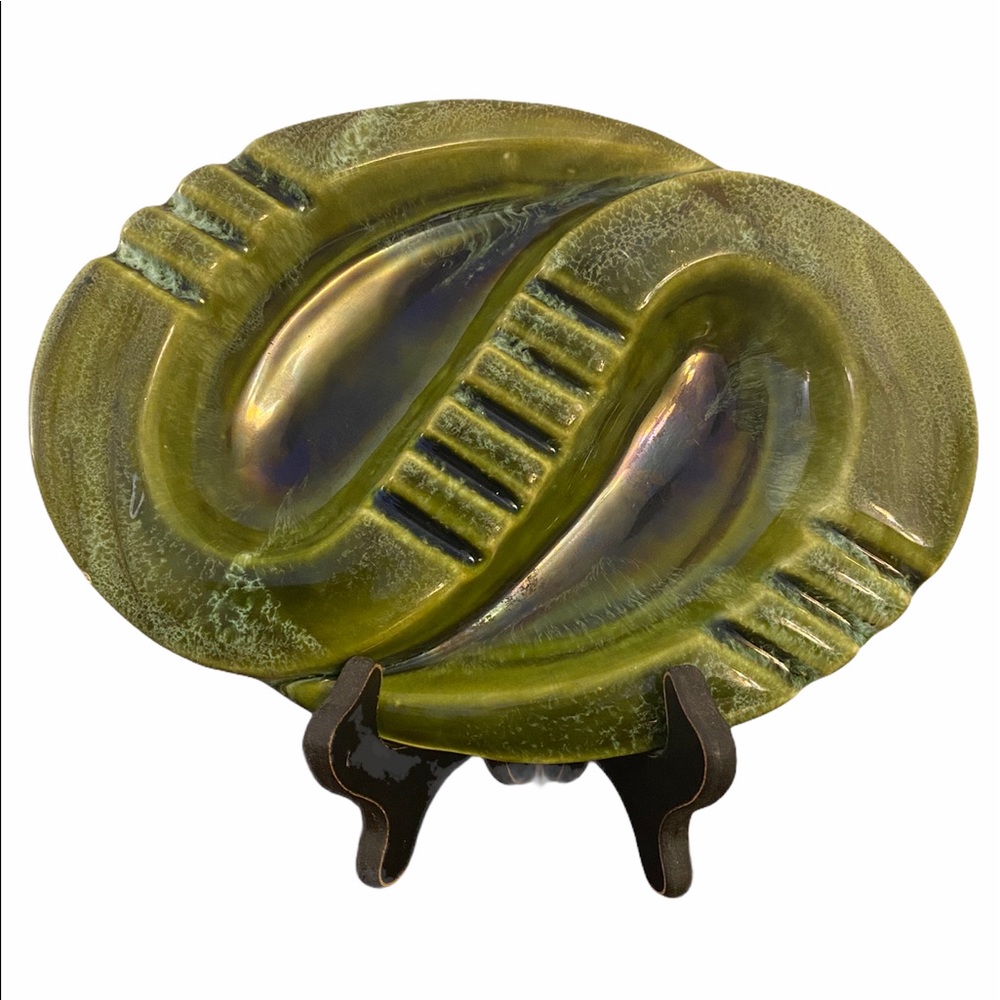 Vintage Marcia Green Ashtray 60’s Art 405-